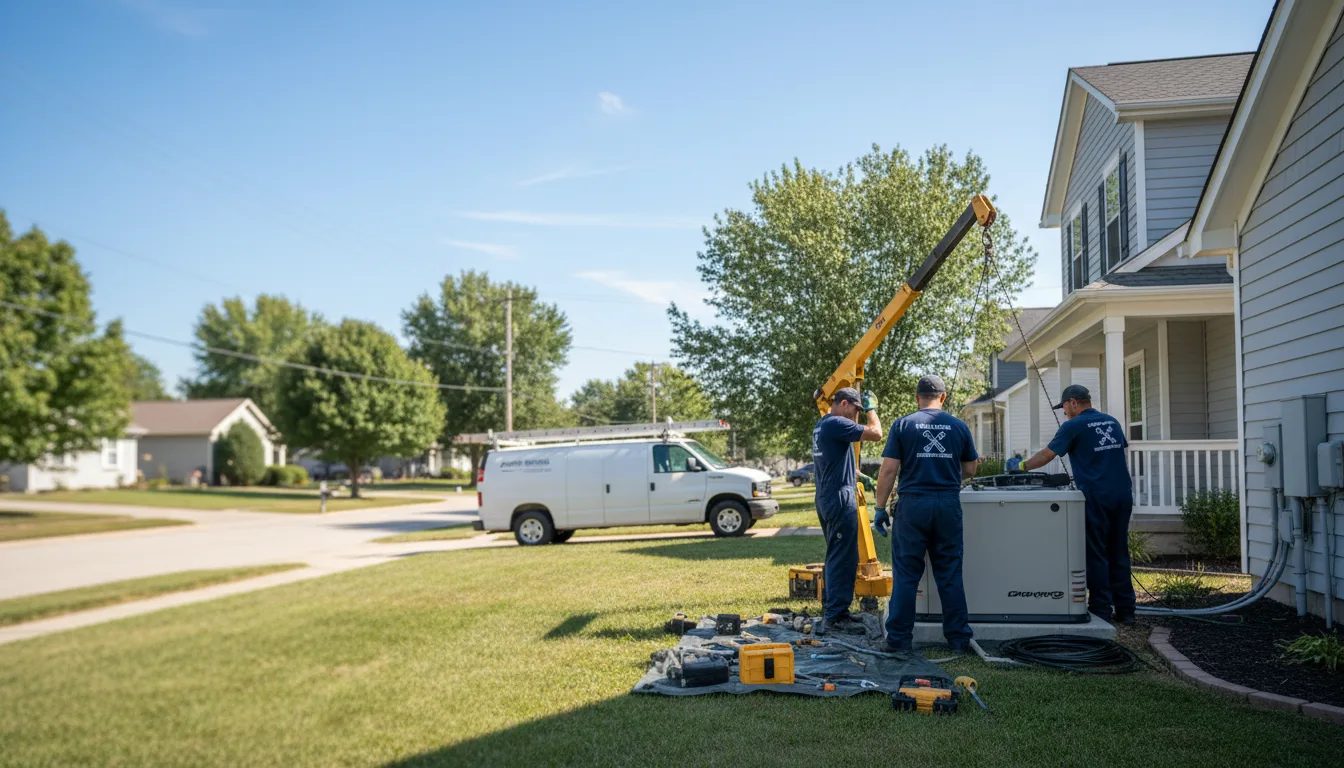 Generator Installation in Mantachie, MS near me
